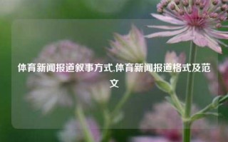 体育新闻报道叙事方式,体育新闻报道格式及范文