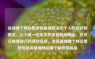 选择哪个网站看体育新闻取决于个人的喜好和需求，以下是一些常见的体育新闻网站，您可以根据自己的喜好选择，体育新闻哪个网站看好些体育新闻网站哪个最好郭晶晶