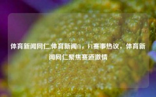 体育新闻同仁,体育新闻f1，F1赛事热议，体育新闻同仁聚焦赛道激情