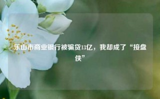 乐山市商业银行被骗贷13亿，我却成了“接盘侠”