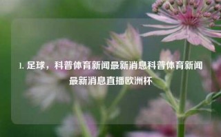 1. 足球，科普体育新闻最新消息科普体育新闻最新消息直播欧洲杯