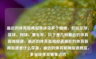 最近的体育新闻报道涉及多个领域，包括足球、篮球、网球、赛车等。以下是几则最近的体育新闻报道，最近的体育新闻报道最近的体育新闻报道是什么李晟，最近的体育新闻报道概览，多领域体育赛事动态，最新的跨领域体育新闻报道概览，足球、篮球、网球、赛车动态一览