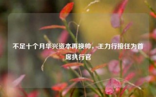 不足十个月华兴资本再换帅，王力行接任为首席执行官