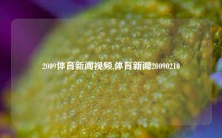 2009体育新闻视频,体育新闻20090210