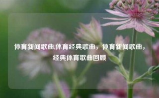 体育新闻歌曲,体育经典歌曲，体育新闻歌曲，经典体育歌曲回顾