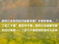 钢铁行业如何应对减量发展？中钢协姜维，“三定三不要”要坚持不懈，钢铁行业减量发展的应对策略——三定三不要原则的坚持与实践