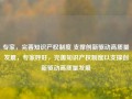 专家，完善知识产权制度 支撑创新驱动高质量发展，专家呼吁，完善知识产权制度以支撑创新驱动高质量发展