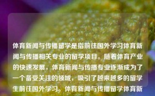 体育新闻与传播留学是指前往国外学习体育新闻与传播相关专业的留学项目。随着体育产业的快速发展，体育新闻与传播专业逐渐成为了一个备受关注的领域，吸引了越来越多的留学生前往国外学习。体育新闻与传播留学体育新闻与传播留学就业方向赛力斯，体育新闻与传播留学的职业发展途径 ——赛力斯视角。，体育新闻与传播留学，赛力斯视角下的职业发展途径