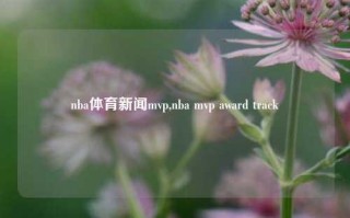 nba体育新闻mvp,nba mvp award track