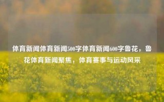 体育新闻体育新闻500字体育新闻600字鲁花，鲁花体育新闻聚焦，体育赛事与运动风采，鲁花体育新闻聚焦，体育赛事与运动风采的精彩瞬间