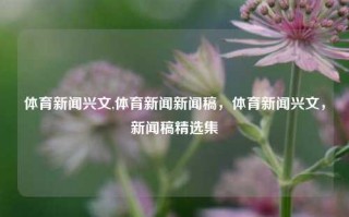 体育新闻兴文,体育新闻新闻稿，体育新闻兴文，新闻稿精选集