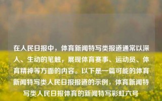 在人民日报中，体育新闻特写类报道通常以深入、生动的笔触，展现体育赛事、运动员、体育精神等方面的内容。以下是一篇可能的体育新闻特写类人民日报报道的示例，体育新闻特写类人民日报体育的新闻特写彩虹六号