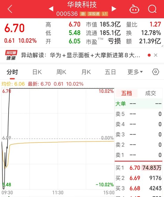 瞬间暴拉，6股上演“地天板”，下一个爆点？这些概念股被盯上-第1张图片-体育新闻