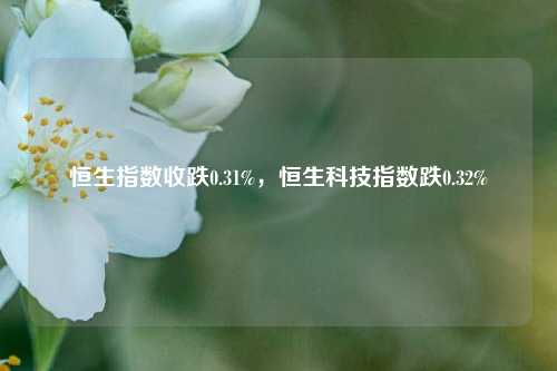 恒生指数收跌0.31%，恒生科技指数跌0.32%-第1张图片-体育新闻