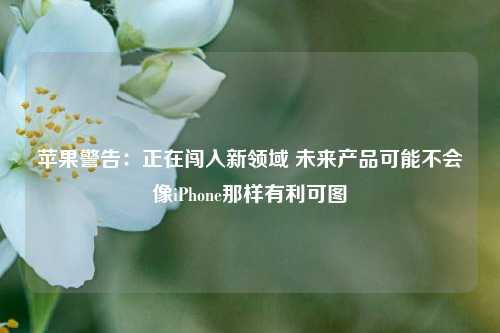 苹果警告：正在闯入新领域 未来产品可能不会像iPhone那样有利可图-第1张图片-体育新闻