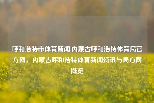 呼和浩特市体育新闻,内蒙古呼和浩特体育局官方网，内蒙古呼和浩特体育新闻资讯与局方网概览-第1张图片-体育新闻