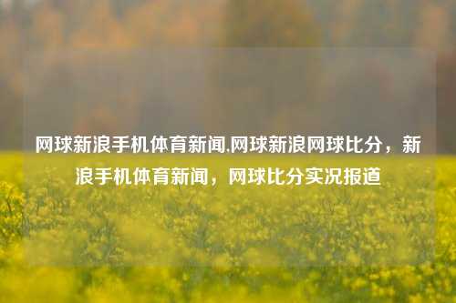 网球新浪手机体育新闻,网球新浪网球比分，新浪手机体育新闻，网球比分实况报道-第1张图片-体育新闻