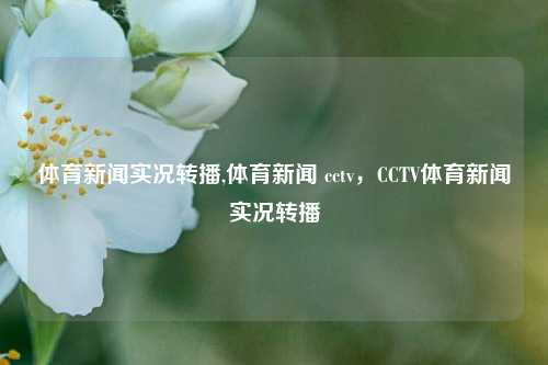 体育新闻实况转播,体育新闻 cctv，CCTV体育新闻实况转播-第1张图片-体育新闻