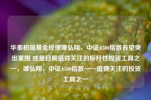 华泰柏瑞基金经理谭弘翔，中证A500指数有望突出重围 或是目前值得关注的标杆性投资工具之一，谭弘翔，中证A500指数——值得关注的投资工具之一-第1张图片-体育新闻