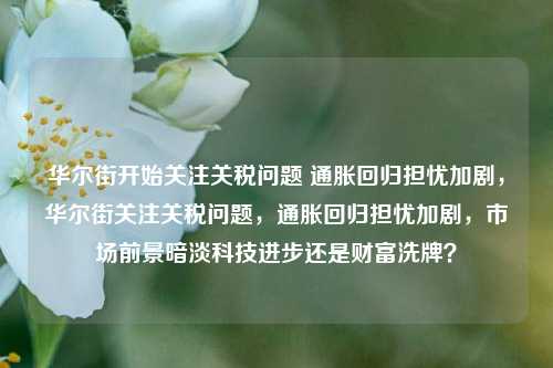 华尔街开始关注关税问题 通胀回归担忧加剧，华尔街关注关税问题，通胀回归担忧加剧，市场前景暗淡科技进步还是财富洗牌？-第1张图片-体育新闻