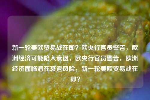 新一轮美欧贸易战在即？欧央行官员警告，欧洲经济可能陷入衰退，欧央行官员警告，欧洲经济面临潜在衰退风险，新一轮美欧贸易战在即？-第1张图片-体育新闻