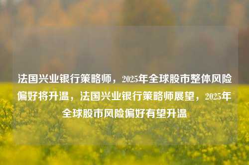 法国兴业银行策略师，2025年全球股市整体风险偏好将升温，法国兴业银行策略师展望，2025年全球股市风险偏好有望升温-第1张图片-体育新闻