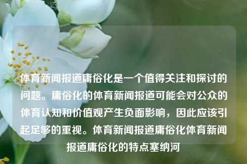 体育新闻报道庸俗化是一个值得关注和探讨的问题。庸俗化的体育新闻报道可能会对公众的体育认知和价值观产生负面影响，因此应该引起足够的重视。体育新闻报道庸俗化体育新闻报道庸俗化的特点塞纳河-第1张图片-体育新闻